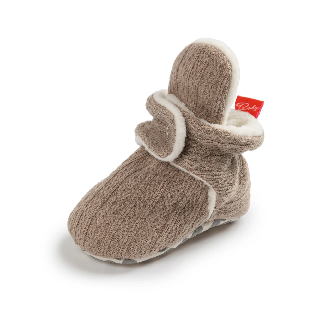 Zyra: Patucos Botita de Algodón "Primeros Pasos" para Bebé (0-1 año)