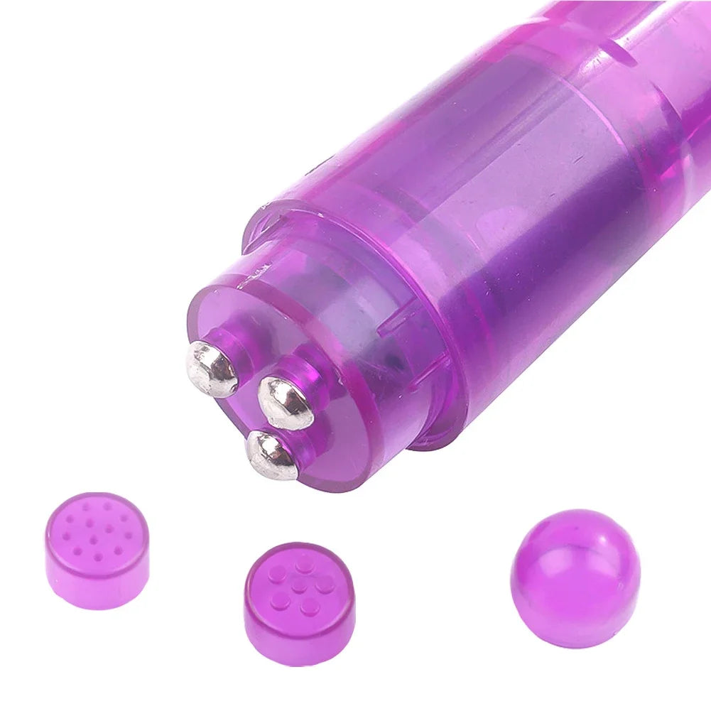 Mini Masajeador Corporal Zyra, Alivia el Estrés, Masajeador de Vibración Manual, Masajeador de Cuerpo Completo, Cara y Hombros, Herramientas de Masaje de Bolsillo para Viaje.