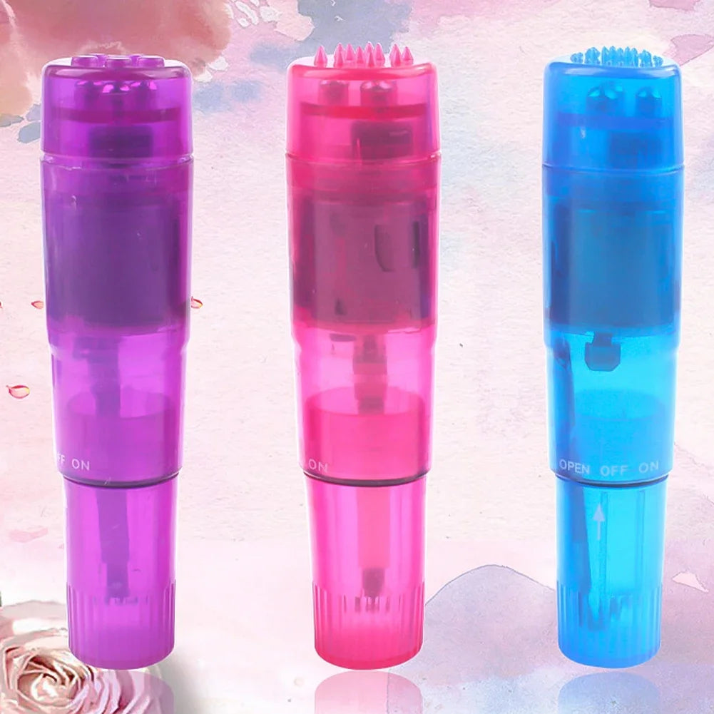 Mini Masajeador Corporal Zyra, Alivia el Estrés, Masajeador de Vibración Manual, Masajeador de Cuerpo Completo, Cara y Hombros, Herramientas de Masaje de Bolsillo para Viaje.