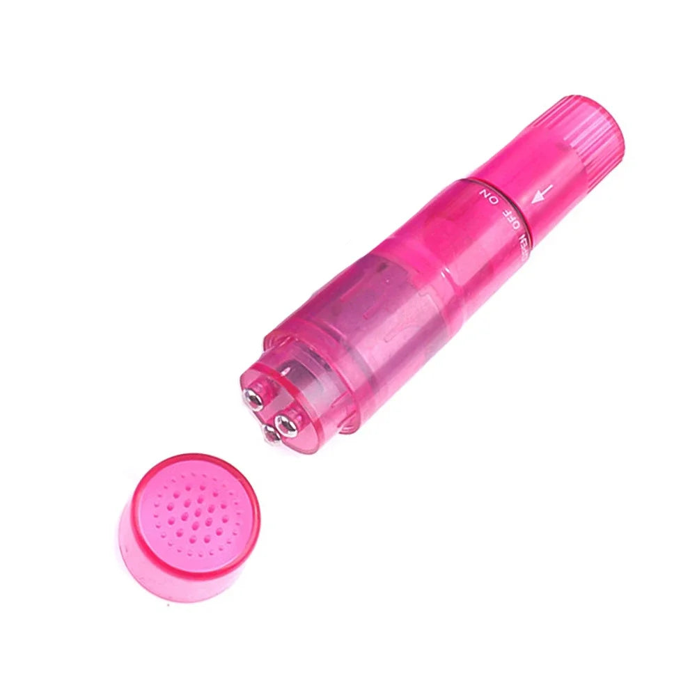 Mini Masajeador Corporal Zyra, Alivia el Estrés, Masajeador de Vibración Manual, Masajeador de Cuerpo Completo, Cara y Hombros, Herramientas de Masaje de Bolsillo para Viaje.