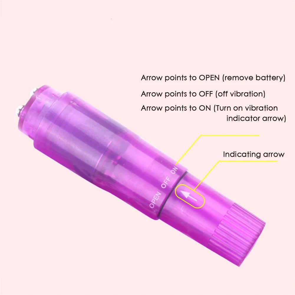 Mini Masajeador Corporal Zyra, Alivia el Estrés, Masajeador de Vibración Manual, Masajeador de Cuerpo Completo, Cara y Hombros, Herramientas de Masaje de Bolsillo para Viaje.